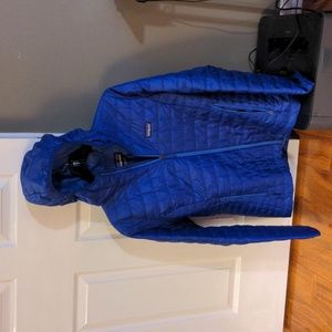 Women's Patagonia hooded nano puff jacket